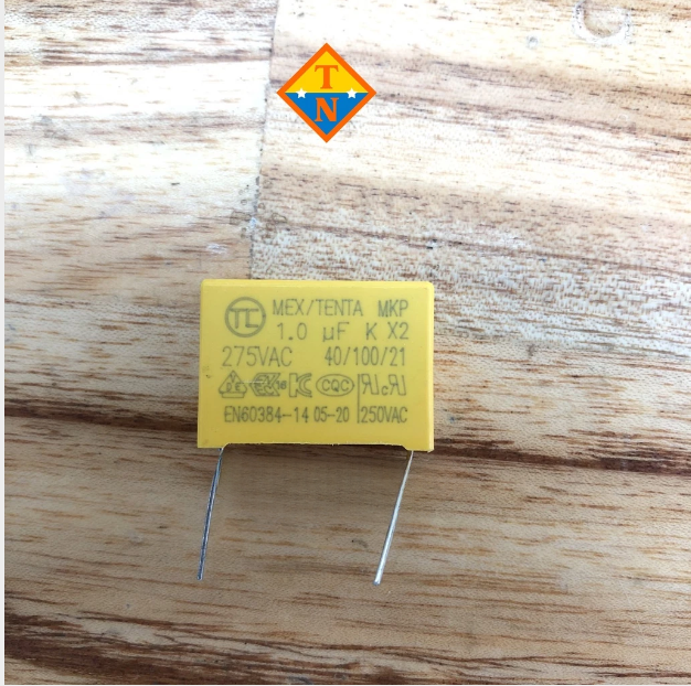 Tụ lọc nguồn AC 275Vac chân 22mm
