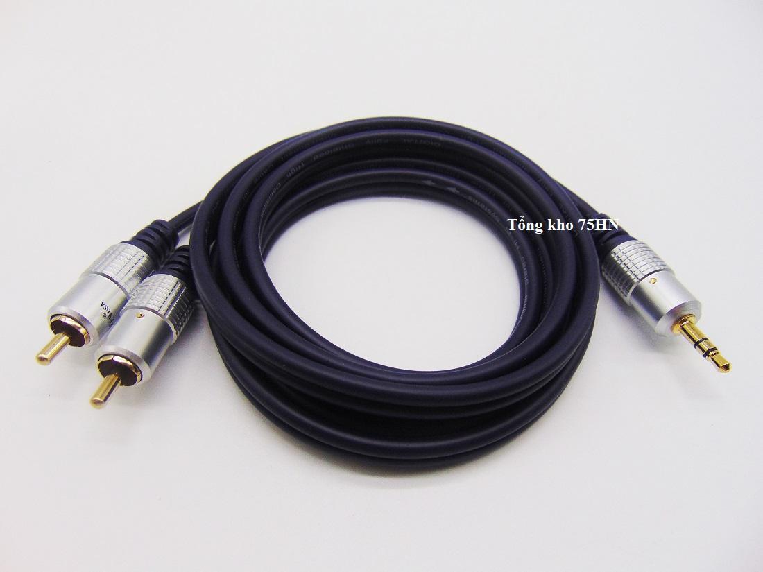 DÂY TÍN HIỆU ÂM THANH LITON 3.5-RCA