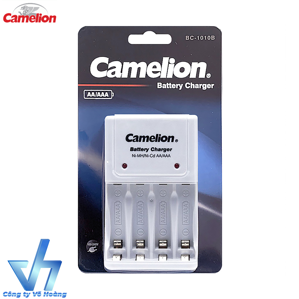 Sạc Camelion 1010B kèm 2 pin AA Camelion 2300mAh