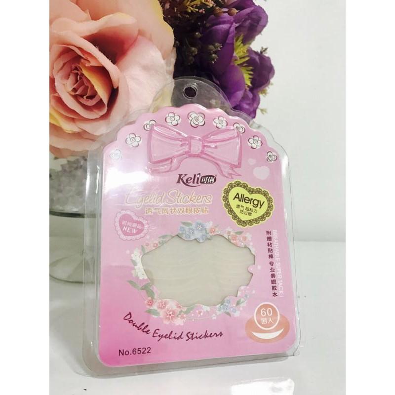 MIẾNG DÁN MÍ LƯỚI KELI ALLERGY DOUBLE EYELID STICKERS (60 miếng)