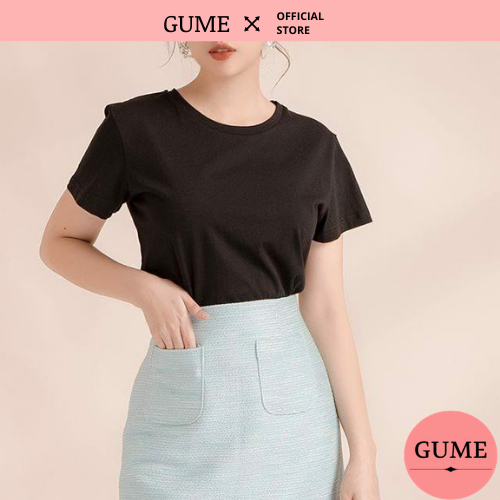 ÁoThun Nữ Cotton Lạnh Co Dãn 4 Chiều Mềm Mịn Thoáng Mát