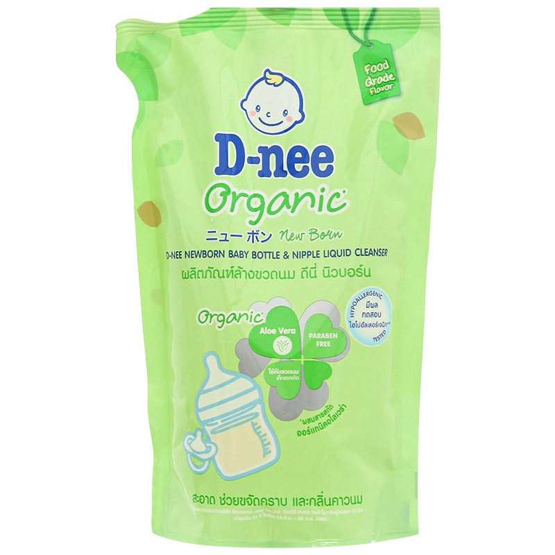 Nước rửa bình sữa D-nee Organic 550ml