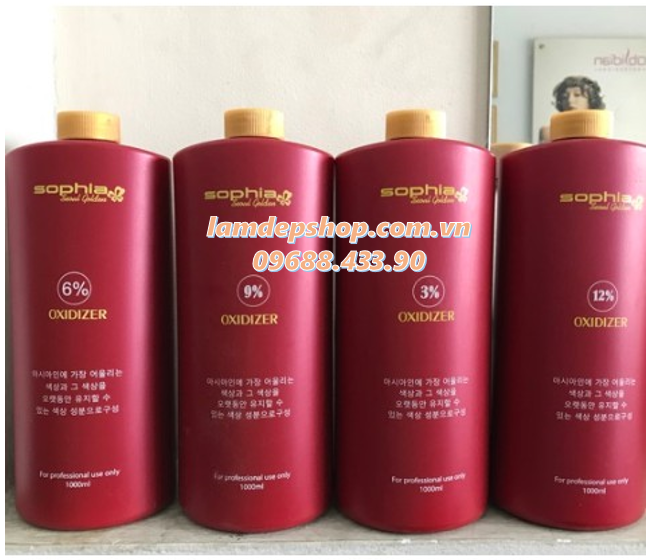 Kem trợ nhuộm - Sophia Seoul Golden oxidizer