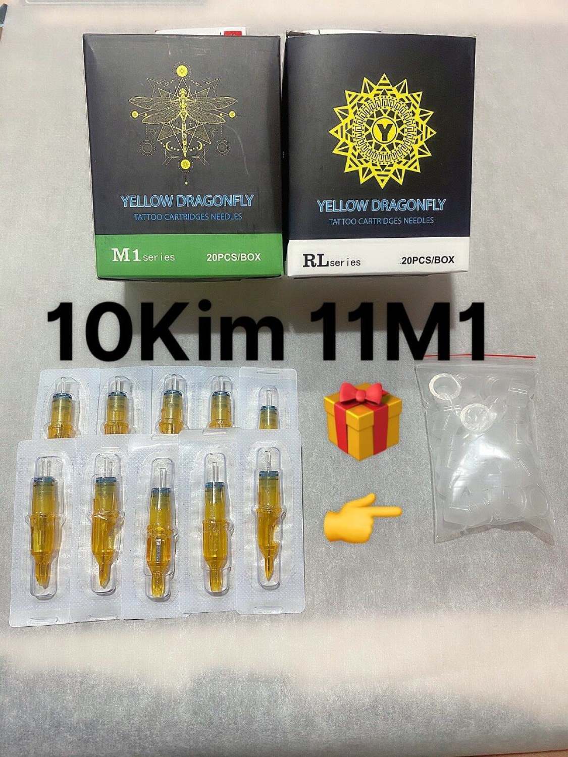 🎁 [ QUÀ TẶNG ] 15M1 kim pen Dragonfly cao cấp cho máy pen🎁