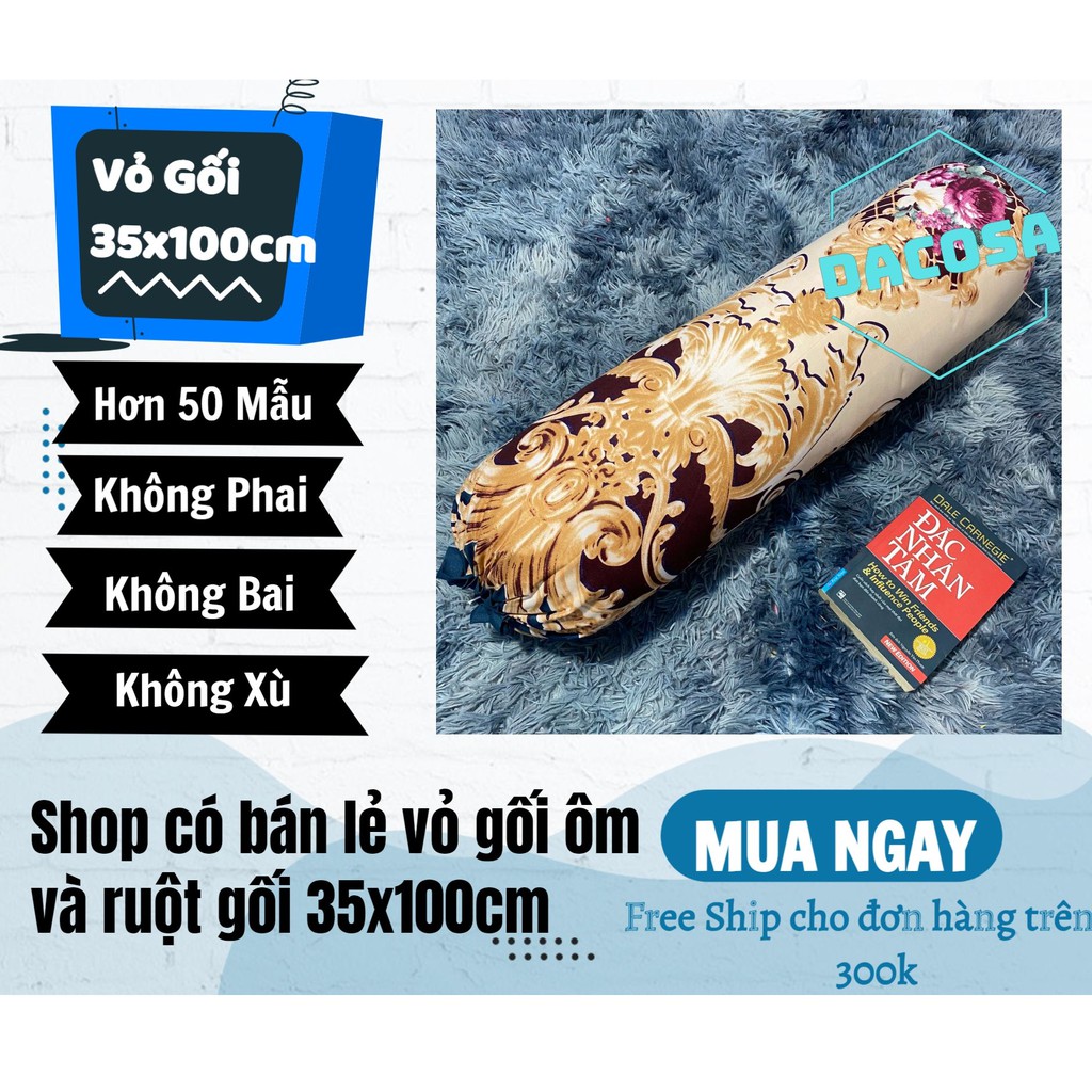 Ruột Gối Đầu Bông Hạt Cao Cấp Loại 1 - ( Gối Tựa Lưng 45x45CM - Gối Ôm 35x100 - Gối Đầu 45x65)