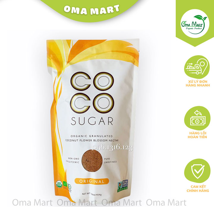 Coconut sugar organic PT Coco Sugar 454g
