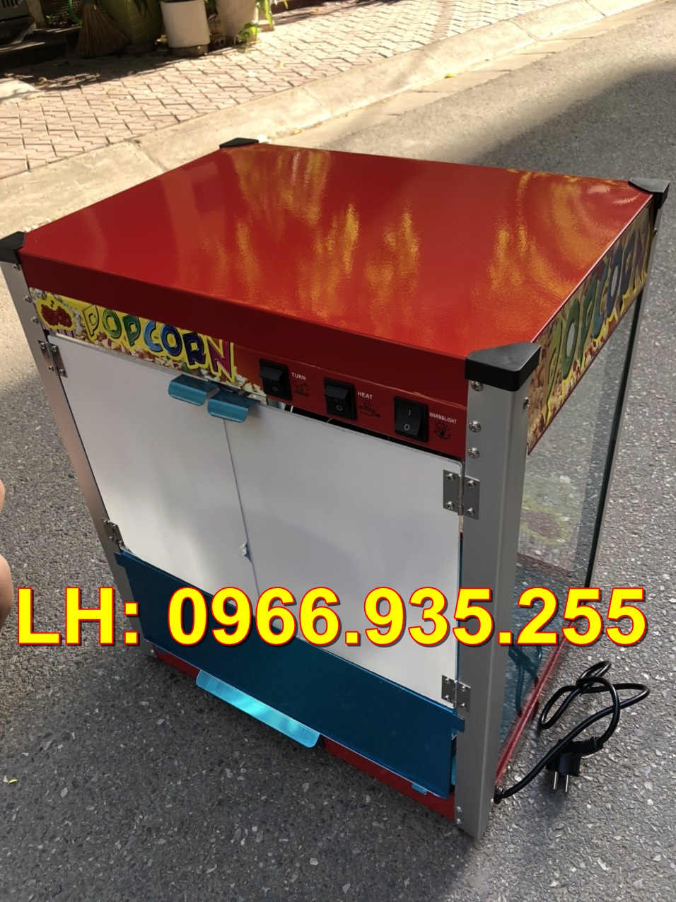 Máy làm bắp rang bơ,máy nổ bỏng ngô.