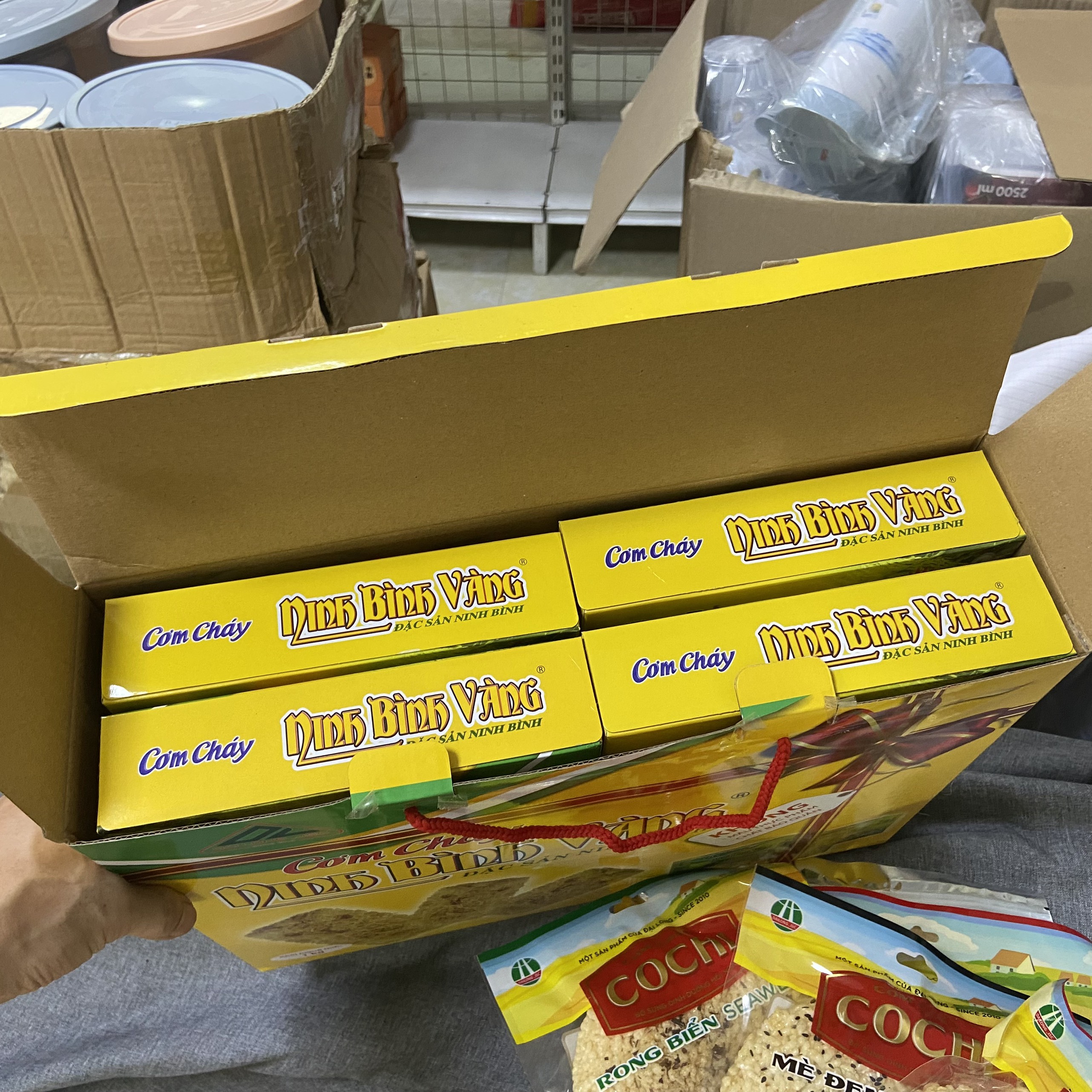 Cơm cháy Ninh Bình Vàng 200g - Cơm cháy Đại Long