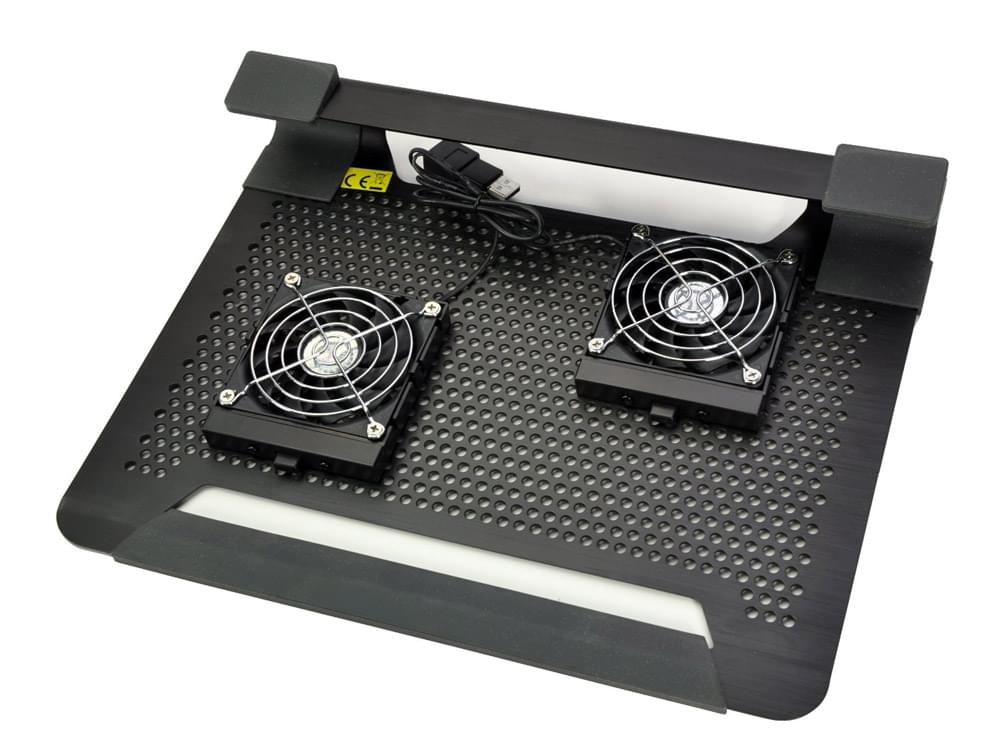 Đế tản nhiệt laptop CoolerMaster U2 Plus - 2 quạt rời chân đế