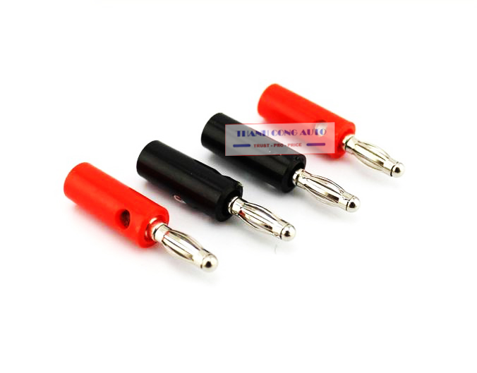 12 Jack Bắp Chuối 910MR 4mm Đực đỏ đen
