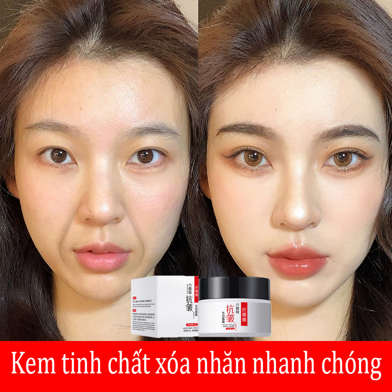 Kem xóa nếp nhăn nhanh Hexapeptide 50ml nhanh chóng làm mịn nếp nhăn nâng cơ và săn chắc da mặt làm mịn và dưỡng ẩm se lỗ chân lông thông dụng cho mọi loại da nam và nữ