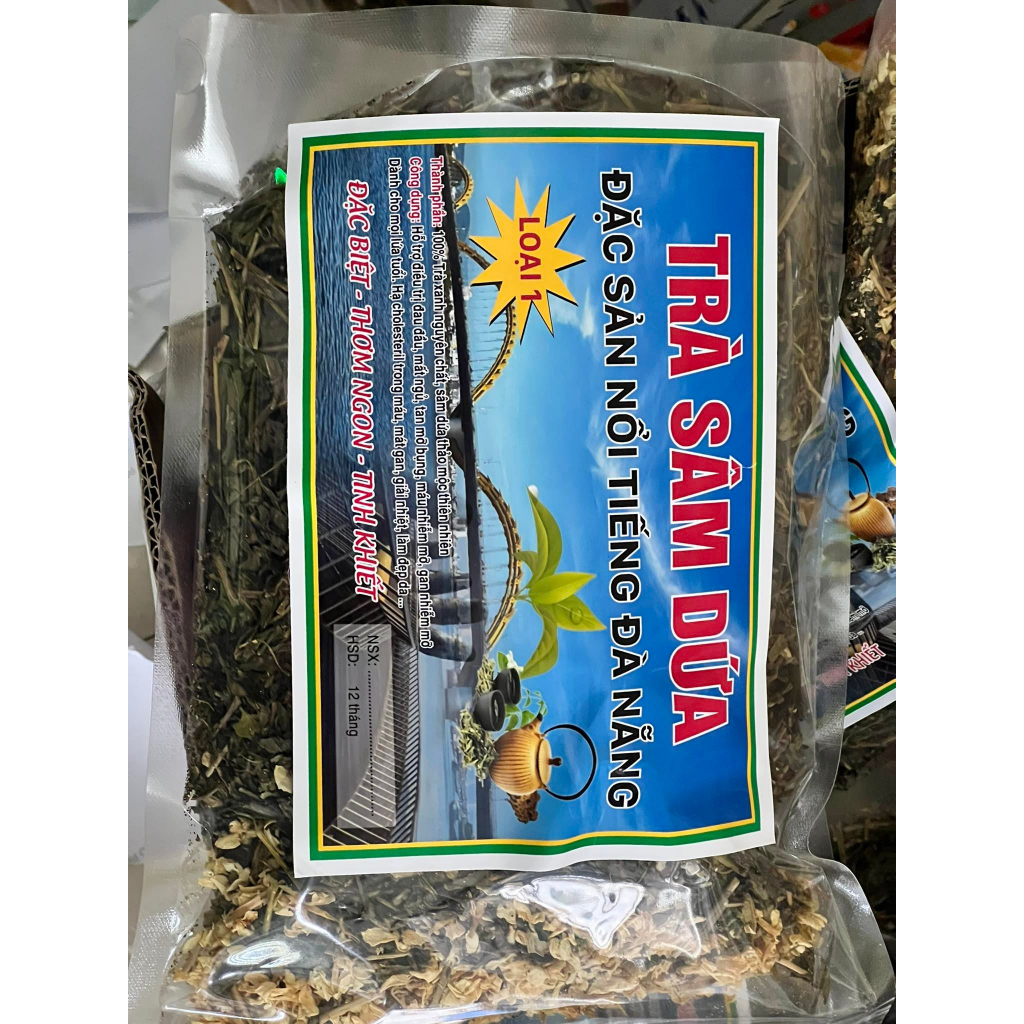 TRÀ SÂM DỨA Thượng Hạng túi 500gr (cực Thơm nhiều Hoa ) ĐẶC SẢN ĐÀ NẴNG