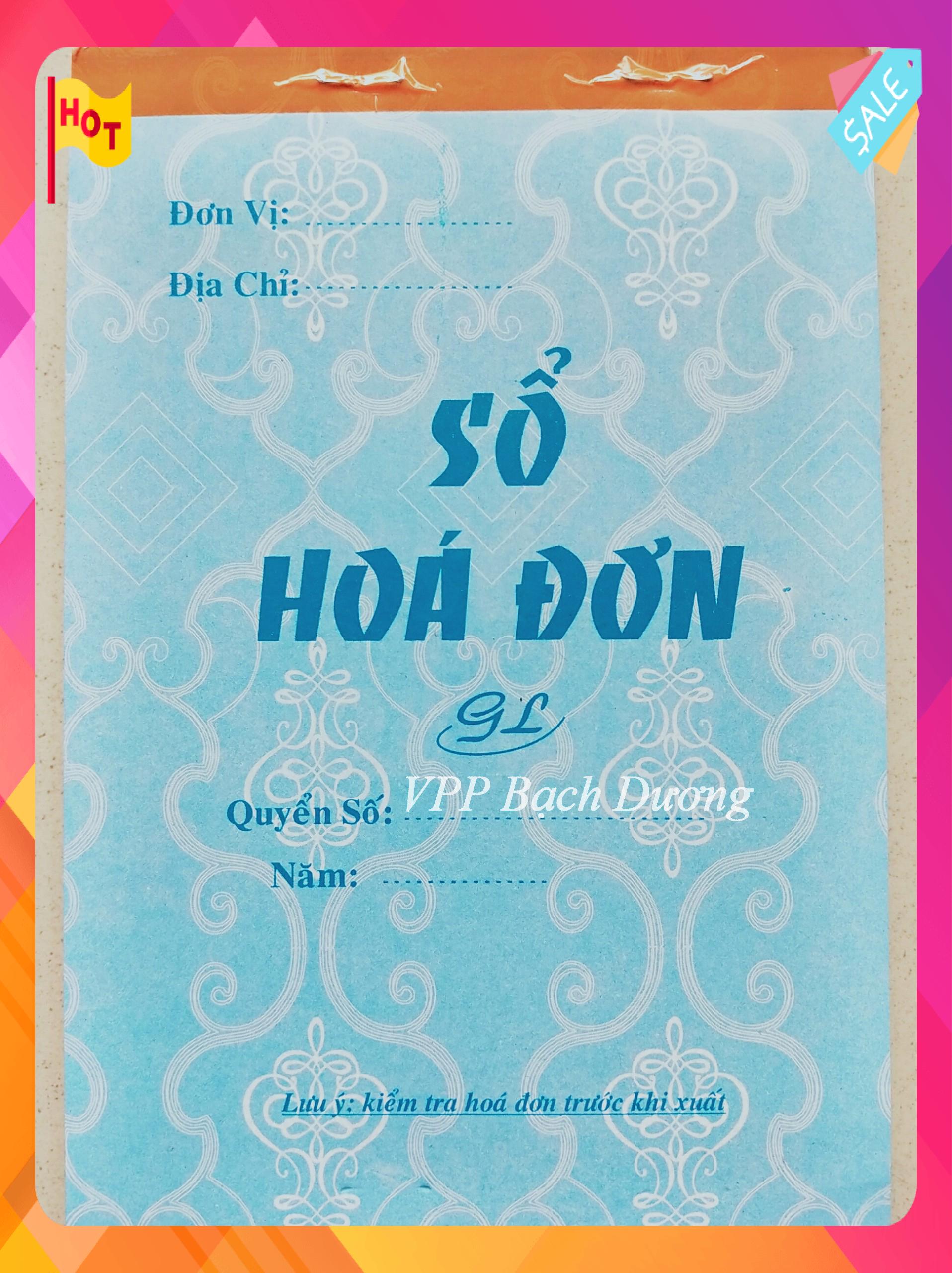 Hóa đơn 2 liên (13cmx19cm) - 100 tờ/cuốn
