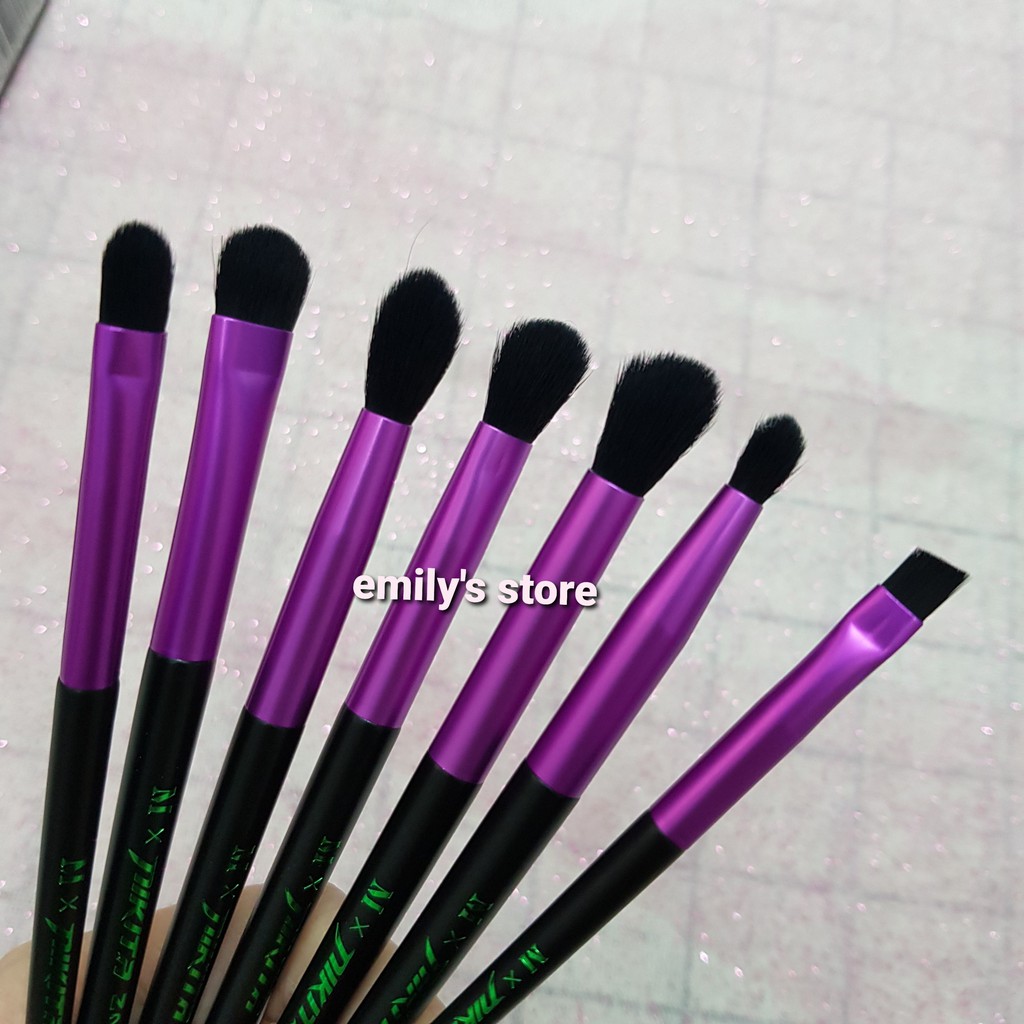 Set cọ mắt Morphe x Nikita Eye Brush Set tím lịm tìm sim