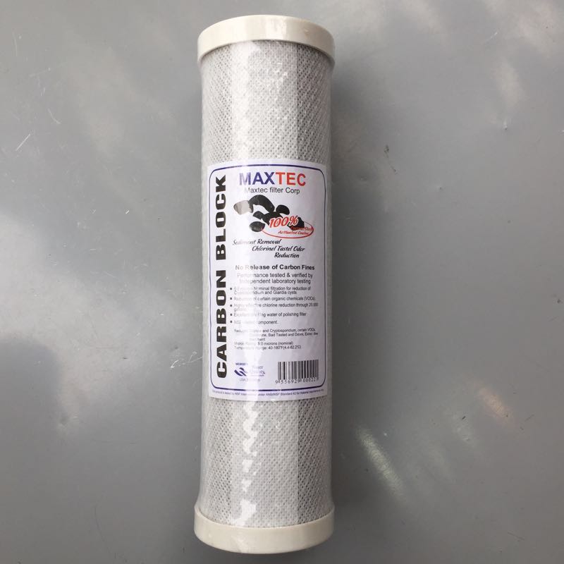 Lõi lọc nước số 3 cho máy lọc nước RO (Lõi than hoạt tính dạng ép)