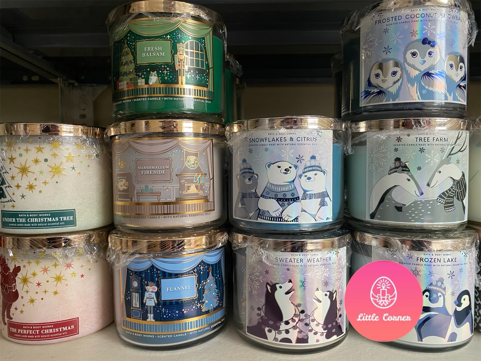 Nến thơm 3 bấc BATH AND BODY WORKS (BBW) 411g - Noel
