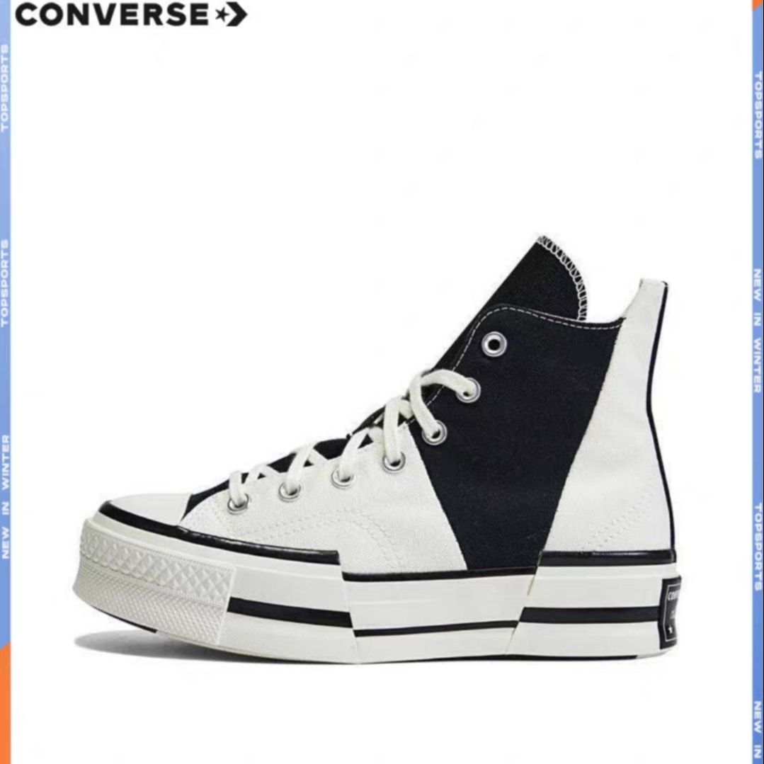 Giày Converse Chuck Taylor 1970 Plus Black/White High Nam nữ