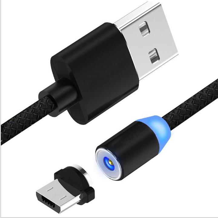 [HCM]Cáp sạc TỪ dây dù 3 ĐẦU ( IP + SS + TypeC )