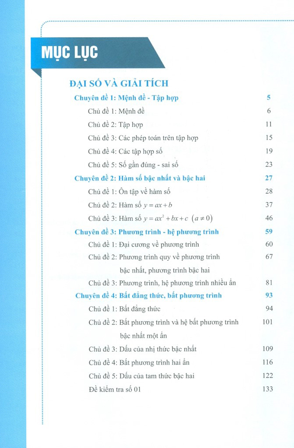 Bứt Phá 9+ Lớp 10 Môn Toán