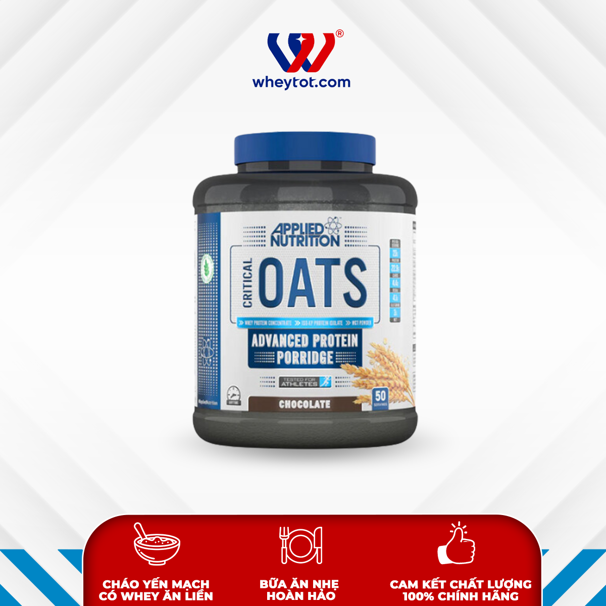 CRITICAL OATS PROTEIN PORRIDGE 3KG 50 SERVINGS