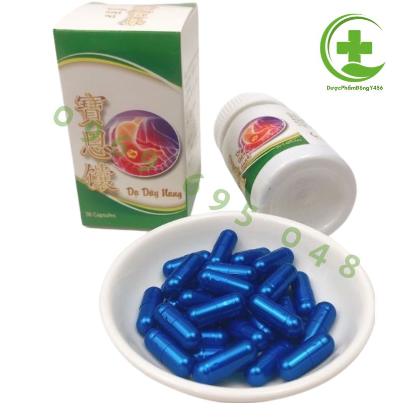 Dạ dày nang 30 viên- giảm loét dạ dày, tá tràng cấp và mãn tính, trào ngược dạ dày