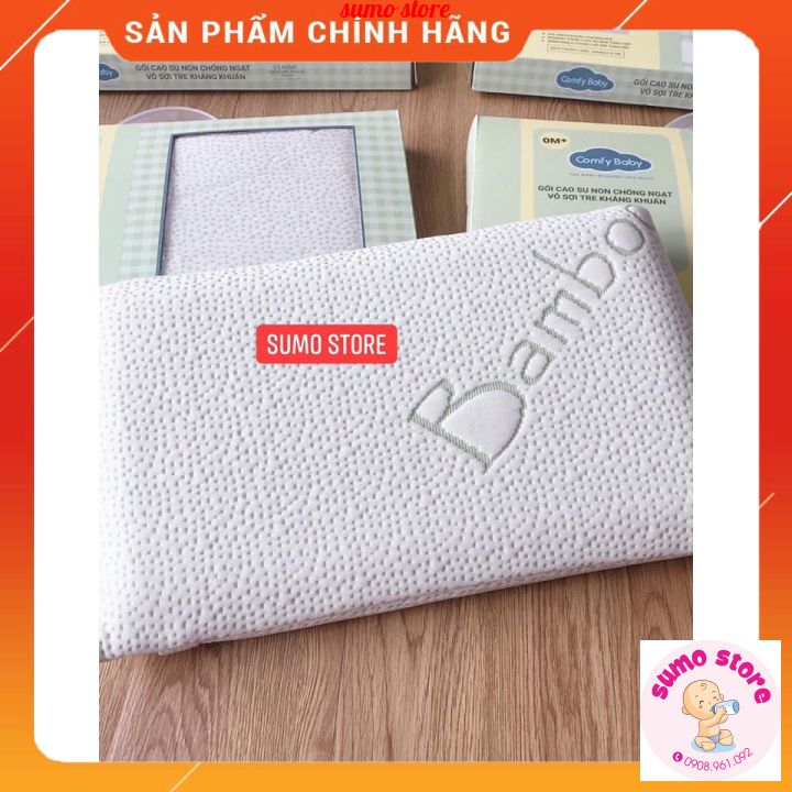 gối nằm sợi tre comfy baby
