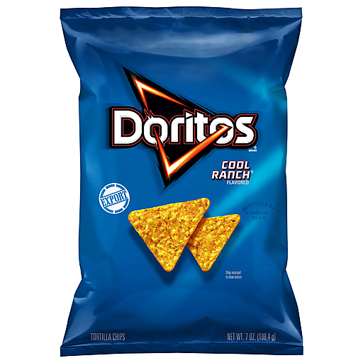 Snack doritos cool ranch 198.4g - 7oz