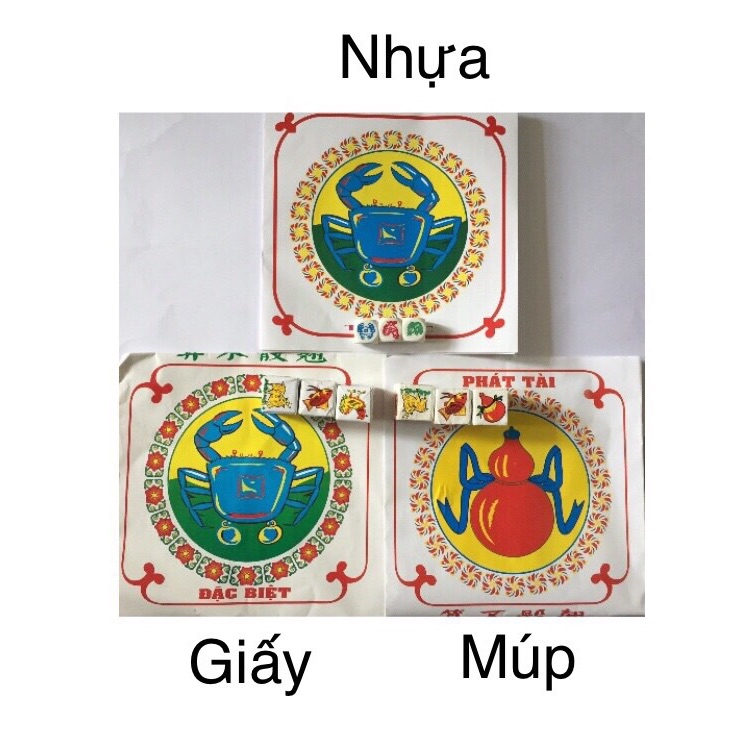 Bầu cua - combo 3 bộ