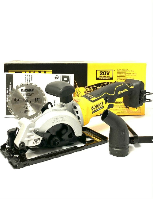 Máy cưa gỗ dùng pin dewalt dcs571 115mm chính hãng| bảo hành 3 năm