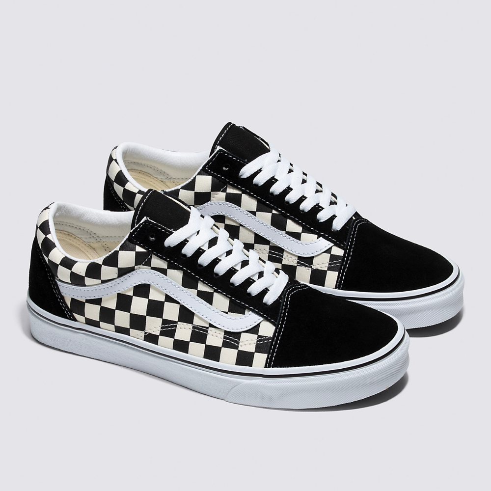 Vans Old Skool Primary Checkerboard Black White