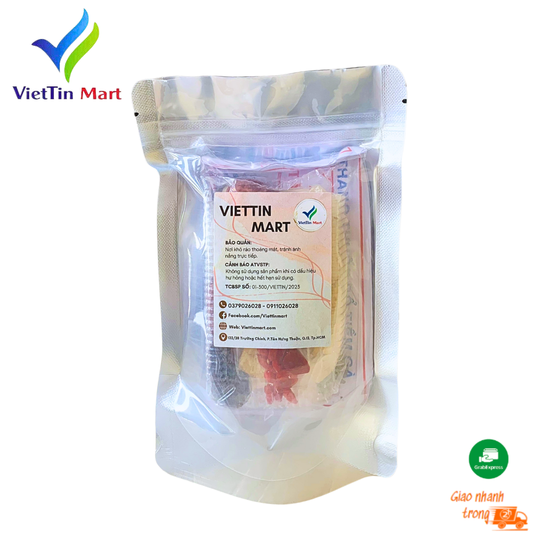 1 gói gia vị đầy đủ tiềm gà ,vịt,.. viettin mart