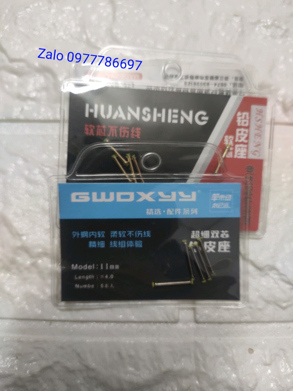 thanh quấn chì chạy chuyên câu đài vỉ 5 chiếc
