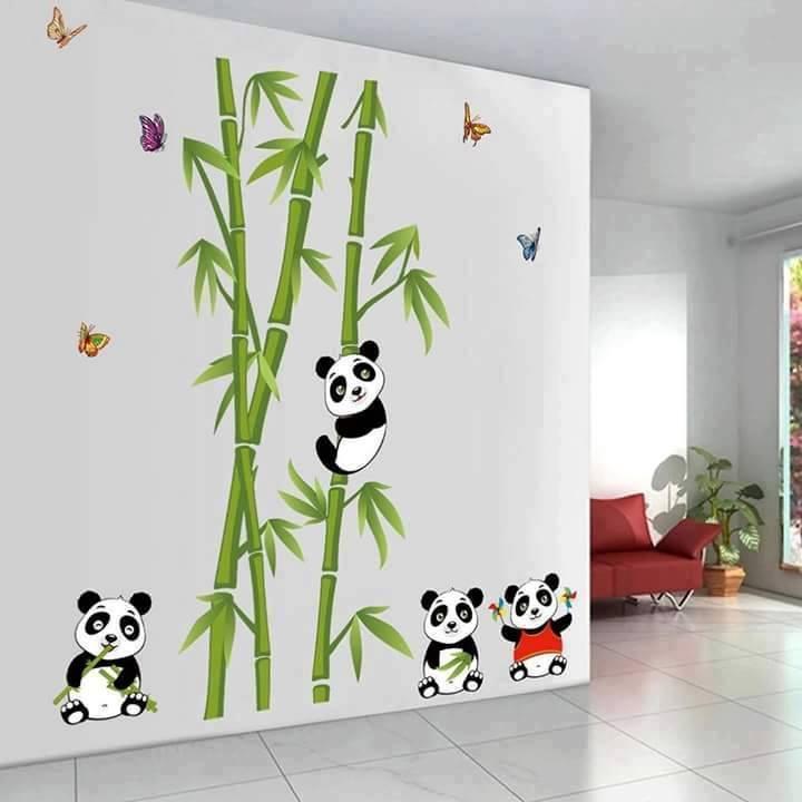 [HCM]DECAL DÁN TƯỜNG GẤU TRÚC
