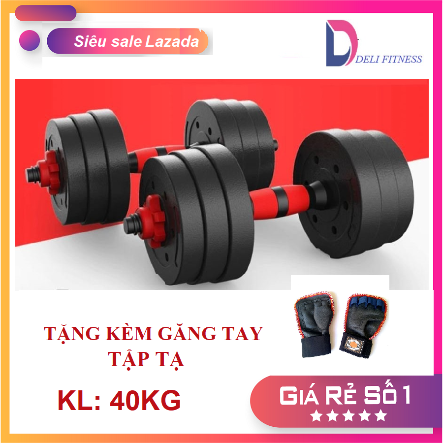 >> SO SÁNH GIÁ GIÀN TẠ ĐA NĂNG 3 VỊ TRÍ KZ-83 - TẶNG ĐÔI GĂNG TAY BOXING VÀ CON LĂN TẬP CƠ BỤNG | Shopee Lazada Sendo Tiki | Nên mua ở đâu rẻ nhất 261 Bộ tạ 40KG tập tay đa năng 2 trong 1 “kết hợp tạ đơn và tạ đẩy” tặng kèm găng tay tập tạ