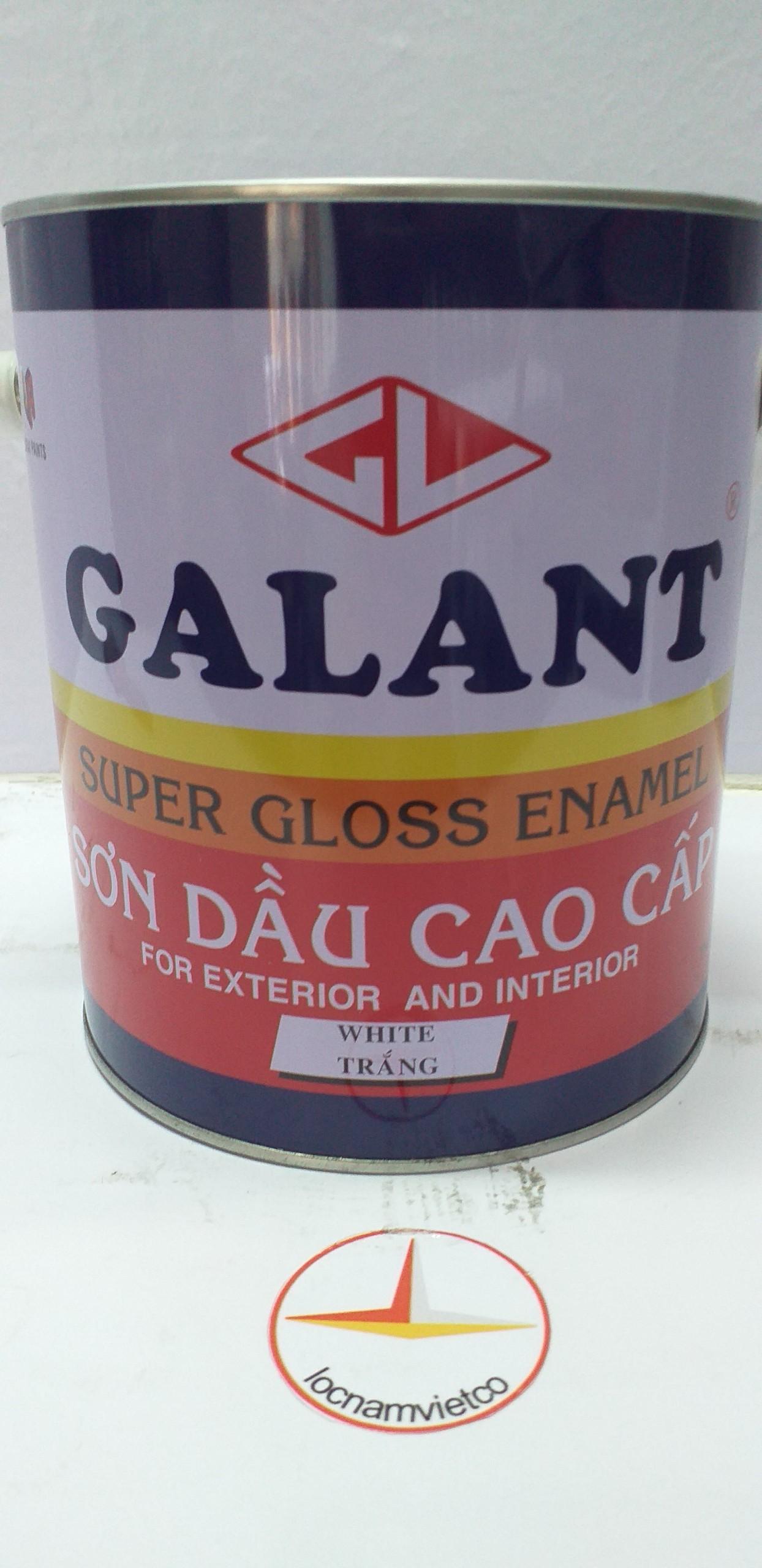 Sơn dầu Galant 3L, nhiều màu sơn cho bề mặt sắt, gỗ, nhựa, vv