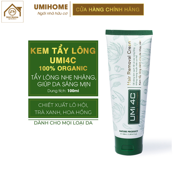 Kem tẩy lông UMi 4C Hair Removal Crean 100ml dành cho mọi loại da