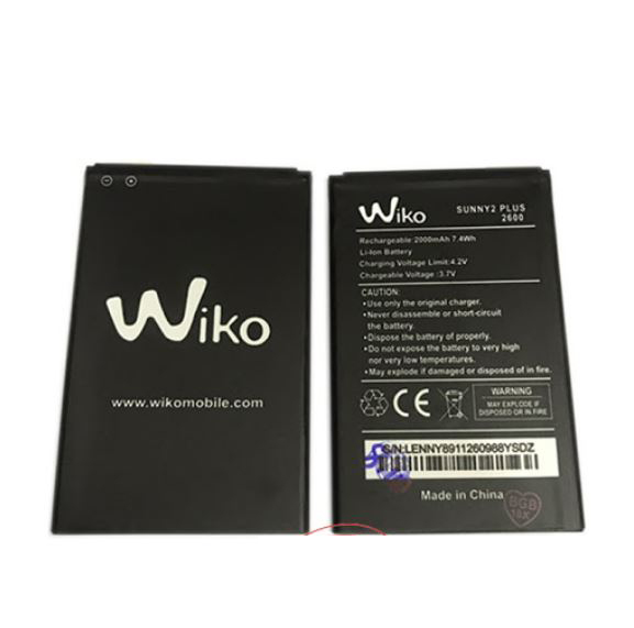 Pin wiko lenny / lenny2 / lenny3 / sunny 2 plus / 2600 / jerry / 1800mah