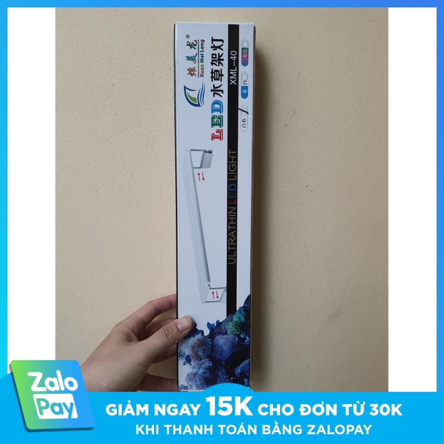 [Giảm giá sốc] HAC- Đèn led bể cá 40cm- Đèn led bể cá thủy sinh dành cho bể 40-50cm