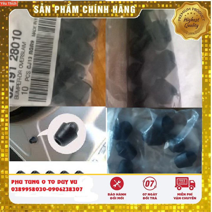 cao su giảm chấn cánh cửa dùng cho xe kia va hyundai