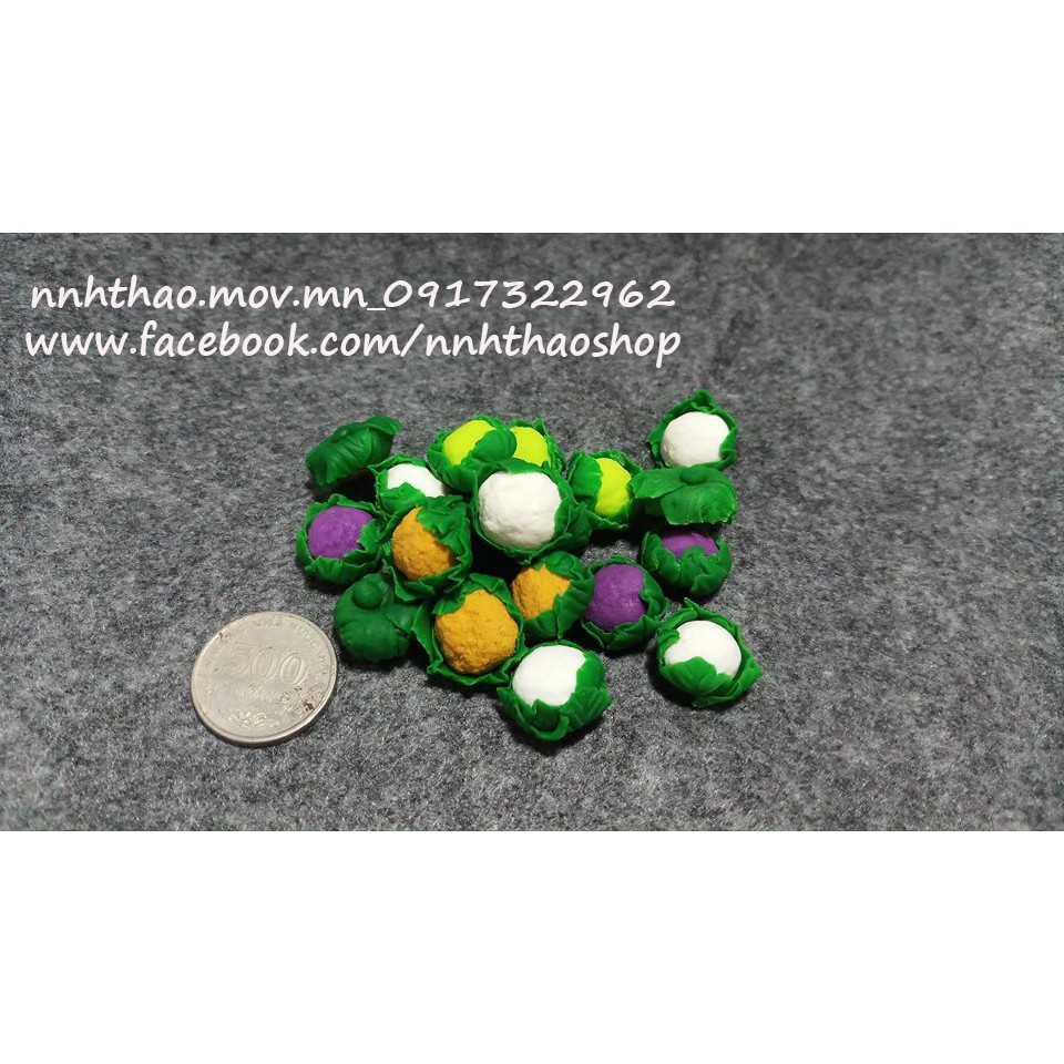 Minifood Trang Trí Mô Hình_Bông Cải