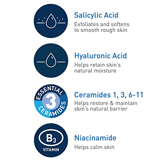 Sữa rửa mặt Cerave SA Renewing Smoothing Cleanser 236ml
