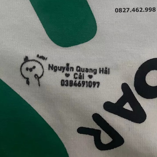 Con dấu in tên bé lên đồ dùng quần áo không phai