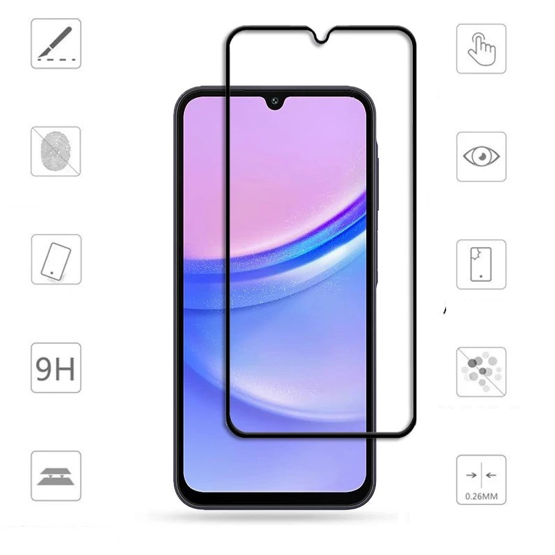 Miếng dán cường lực full màn hình SAMSUNG A15