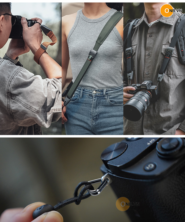 PGYTECH Camera Shoulder Strap - Dây đeo máy ảnh thao tác nhanh mới 2025
