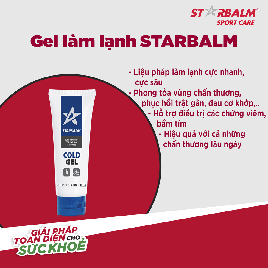 GEL LẠNH STARBALM® COOL GEL 100ml
