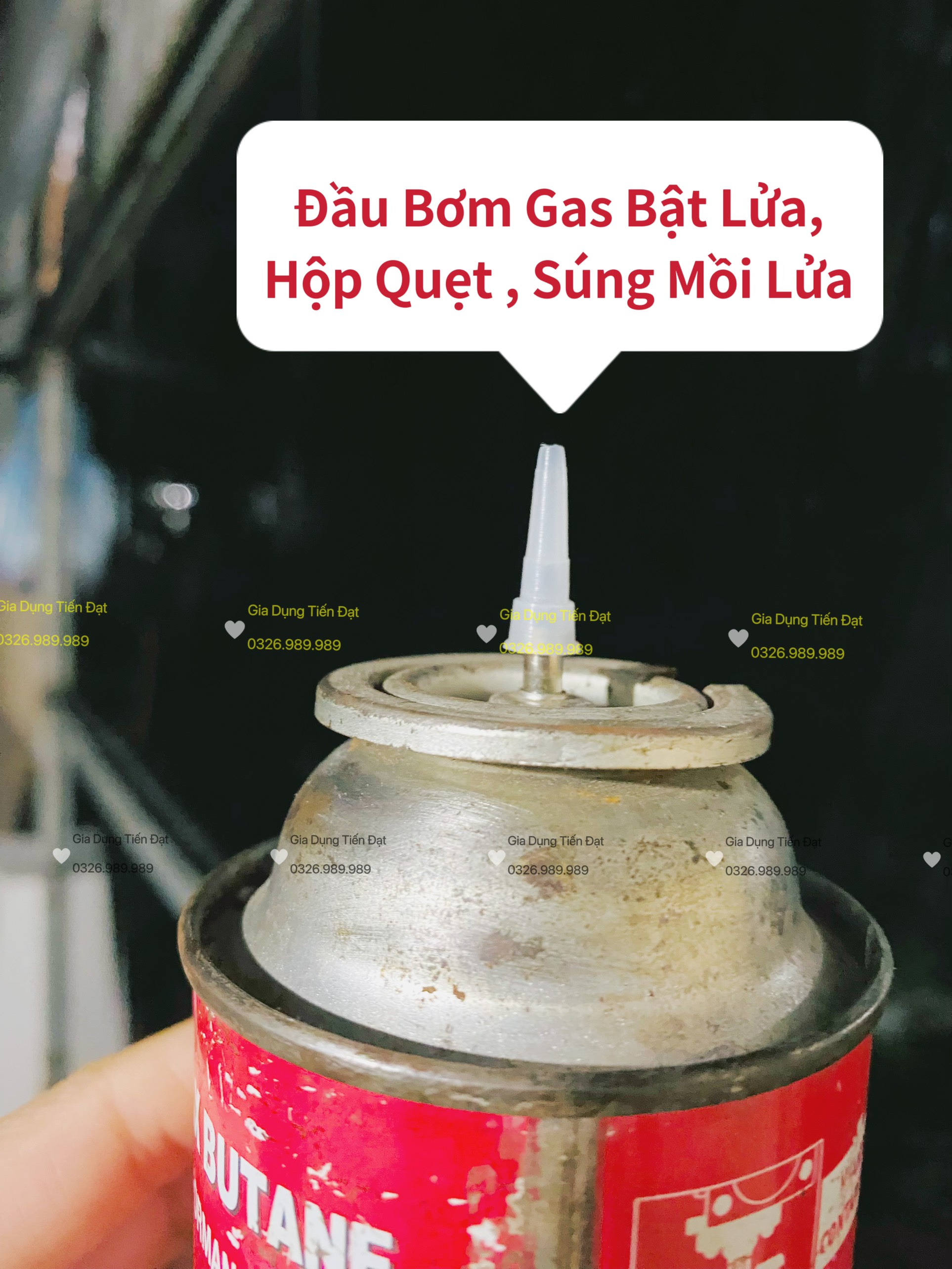 SỈ 100 Đầu bơm gas bật lửa, bơm gas hột quẹt, gas bơm bật lửa,đầu bơm gas cho bật lửa bằng bình gas mini du lịch