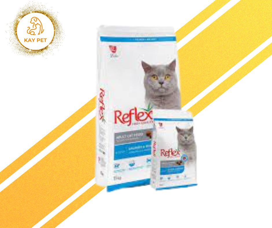Thức ăn mèo - Reflex adult cá hồi cá cơm 2kg