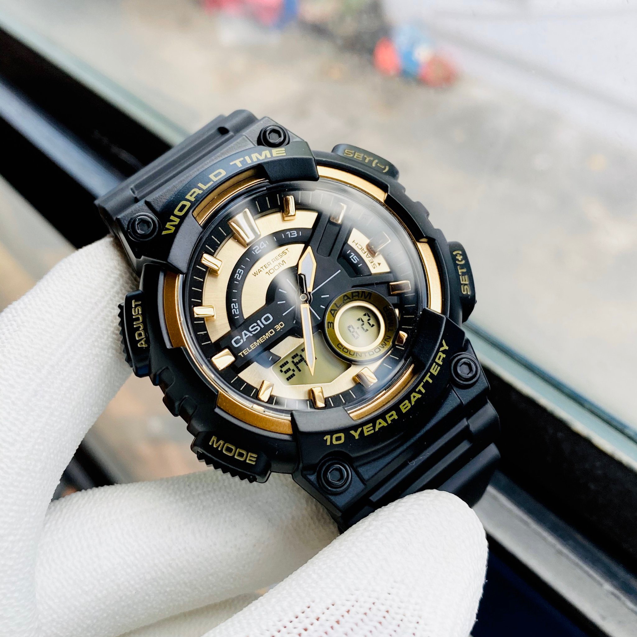Đồng Hồ Nam Casio AEQ-110BW-9AVDF