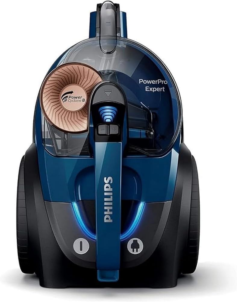 Máy Hút Bụi PHILIPS FC 9745/09, Công Suất Hút Mạnh Mẽ 750W, Công Nghệ PowerCyclone 8, Hút Được 99% Bụi Mịn, Hệ Thống Lọc Không Khí Sạch, Hệ Thống Khóa Dị Ứng, Nhập Đức, Bảo Hành 12 Tháng