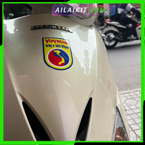 {Decan in Logo Vovinam dán Xe} Ailaikit Hàng Lưu niệm Võ thuật